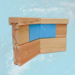 weka Massivholzpool 593 mit Übersteigleiter 6