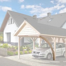 weka Leimholzrundbogen für Carport 3