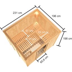 Karibu Woodfeeling Sauna Nybro 5