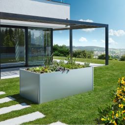 Biohort HochBeet silber-metallic 11