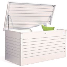 Biohort FreizeitBox weiss Gartentruhe 8
