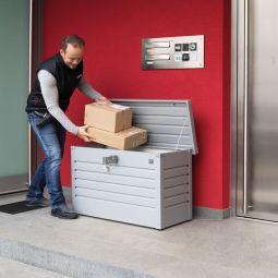 Biohort PaketBox silber-metallic 8
