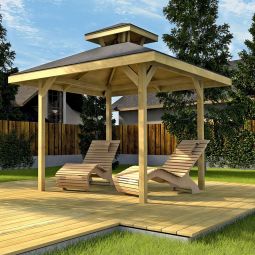 weka Holzpavillon 