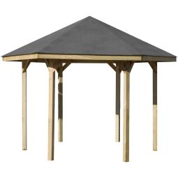 weka Gartenlaube 656 Pavillon Holzpavillon 3