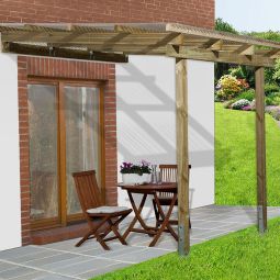 weka Terrassenüberdachung 671 Terrassendach 3