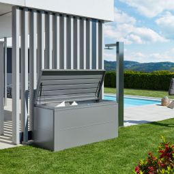Biohort Aufbewahrungsbox LoungeBox quarzgrau-metallic 5