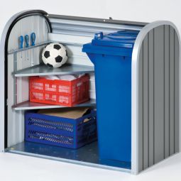 Biohort StoreMax Rollladenbox quarzgrau-metallic 3