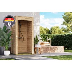 Karibu Outdoordusche naturbelassen 3