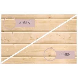 Karibu Outdoordusche naturbelassen 6