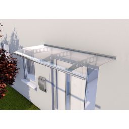 gutta Pultvordach PT-ET Edelstahloptik Dach 8