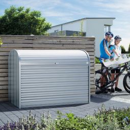 Biohort StoreMax Rollladenbox silber-metallic 5