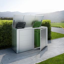 Biohort Gartenschrank HighBoard silber-metallic 5