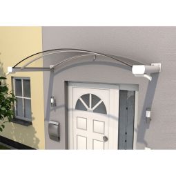 gutta Bogenvordach BV-B Weiß Dach 3
