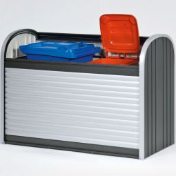 Biohort StoreMax Rollladenbox dunkelgrau-metallic 3