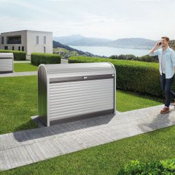 Biohort StoreMax Rollladenbox dunkelgrau-metallic 4