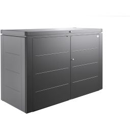 Biohort Gartenschrank HighBoard dunkelgrau-metallic 3