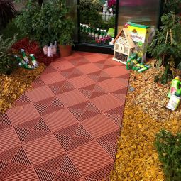 florco Klickfliese Kunststoff classic terracotta 5