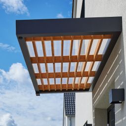 gutta Rechteckvordach BS Timber-Line anthrazit 7