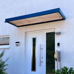 gutta Rechteckvordach BS Timber-Line anthrazit 11