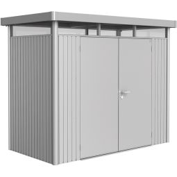 Biohort Gerätehaus HighLine silber-metallic 5