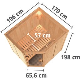 Karibu Sauna Lilja 9