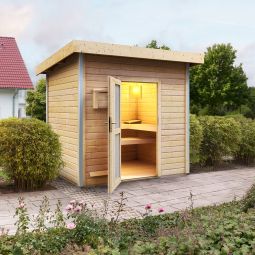 Karibu Saunahaus Norge Naturbelassen 3