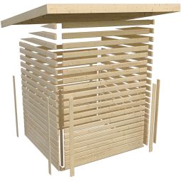 Karibu Saunahaus Hygge Terragrau 5