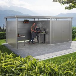 Biohort Gerätehaus HighLine quarzgrau-metallic 20