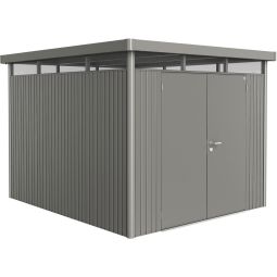 Biohort Gerätehaus HighLine quarzgrau-metallic 13