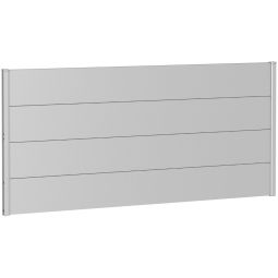 Biohort Sichtschutzzaun Wandpaneel ohne Acrylglas 10