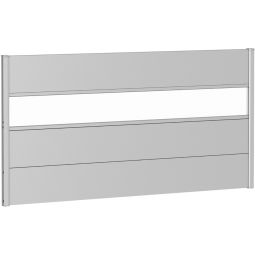 Biohort Sichtschutzzaun Wandpaneel mit Acrylglas 11