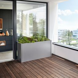 Biohort Pflanzbeet Belvedere silber-metallic 7