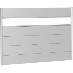 Biohort Sichtschutzzaun Wandpaneel mit Acrylglas 6