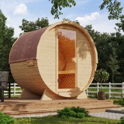 Karibu Fasssauna 1 naturbelassen 4