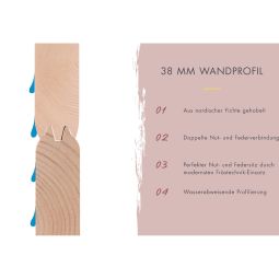 Karibu Fasssauna 1 naturbelassen 12