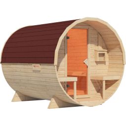 Karibu Fasssauna 2 naturbelassen 5