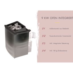 Karibu Fasssauna 1 naturbelassen 17