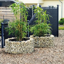 bellissa Gabionen Hochbeet rund 4