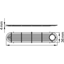 ACO ShowerDrain S+ Ersatzhaarsieb Duschrinne 3