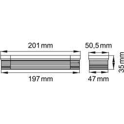ACO ShowerDrain S+ Ersatzverlängerung aus 3