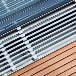 ACO Profiline Längsstabrost verzinkt Baubreite 4