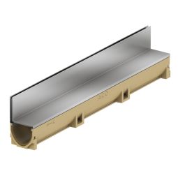 ACO Self Schlitzrahmen Edelstahl 3