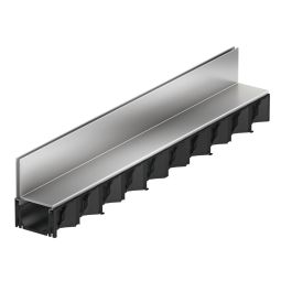 ACO Self Schlitzrahmen Edelstahl 4