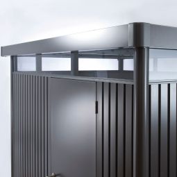 Biohort Gerätehaus HighLine quarzgrau-metallic 17