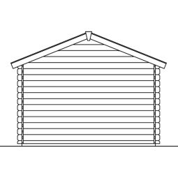 Skan Holz Gartenhaus Como Gartenhütte 7