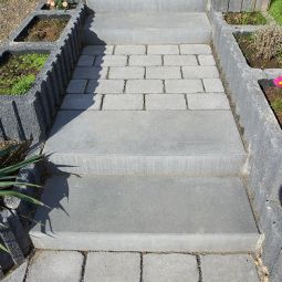 EHL Blockstufe anthrazit glatt 3