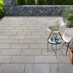 KANN Terrassenplatte Arctia BETONPLUS grau-meliert 3