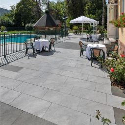 KANN Terrassenplatte Arctia grau-meliert 3