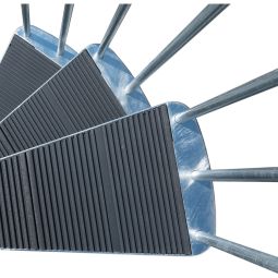 DOLLE Außentreppe Gardenspin mit Trimax-Stufen 5