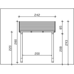 Skan Holz Vordach Paderborn Dach 7